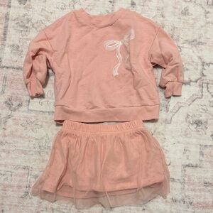 Carters baby girl set